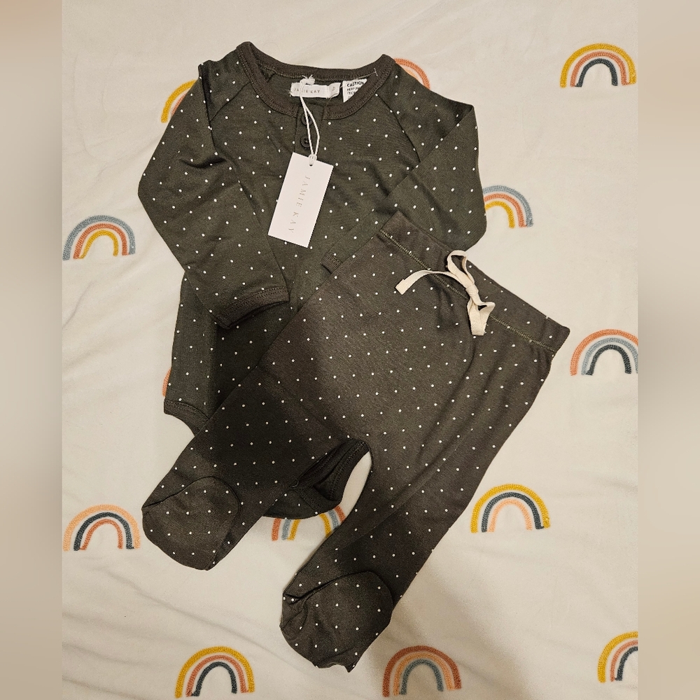 Jamie Kay, gender neutral set, NWT, 1y